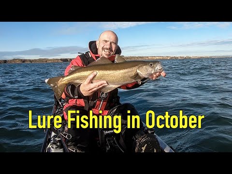 Kayak Fishing For Cod, Pollock and Wrasse Whitley Bay UK