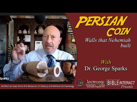2400 Year Old Persian Coin Illustrates Nehemiah Walls of Jerusalem