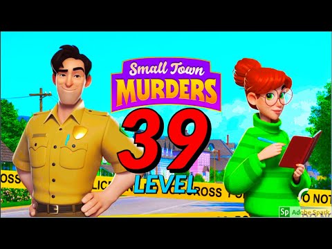 Small Town Murders : Match 3 Crime Mystery Stories Level 39 gameplay android ios new best game
