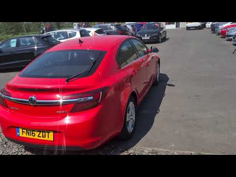 2016 16 VAUXHALL INSIGNIA 1.6 DESIGN NAV CDTI ECOFLEX S/S 5D 134 BHP