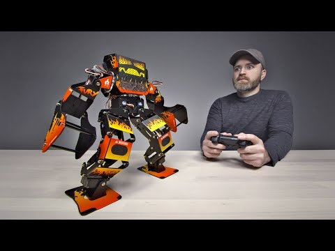 Unboxing a $1300 Professional Fighting Robot Video