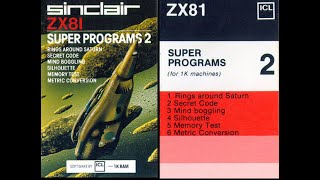 Super Programs 2 for the ZX81