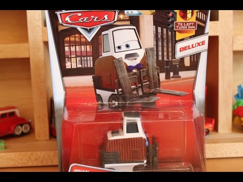 Mattel Disney Cars 2015 Deluxe Case T Brian Fuel Video