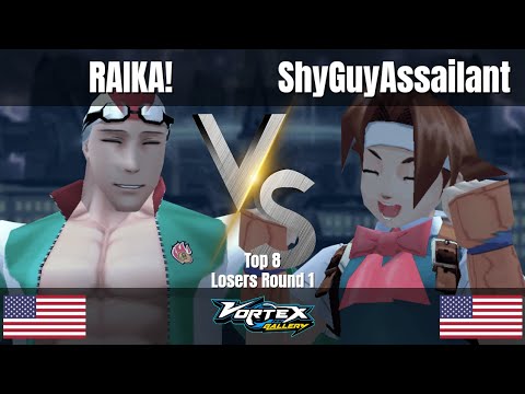 RAIKA! (Nagare) vs ShyGuyAssailant (Hinata)- Vortex Gallery 2022 Project Justice Top8 Losers R1@ Evo