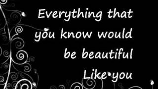 Lee DeWyze - Beautiful Like You w/lyrics
