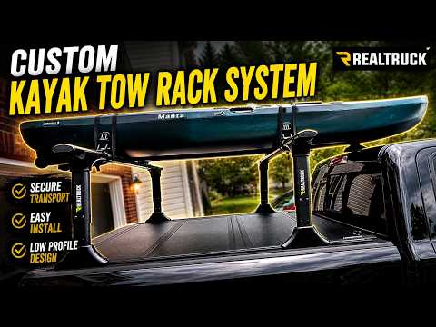 DIY Kayak Rack System | RealTruck Elevate Rack | Lifetime Manta Angler Fishing Kayak