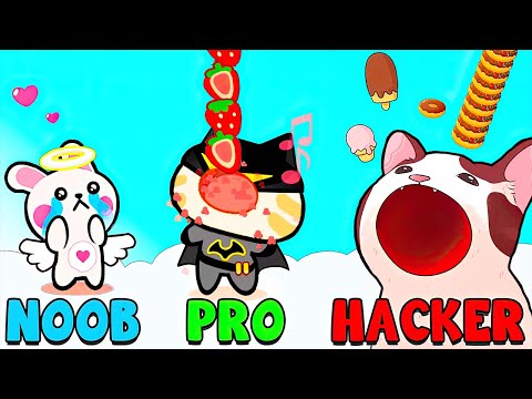 CUTE AND SINGING PETS! NOOB vs PRO vs HACKER in Duet Friends: Pet Music Games - YouTube