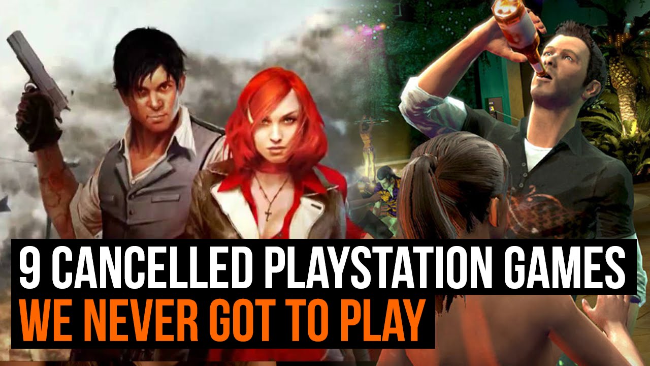 9 cancelled PlayStation games we never got to play - YouTube