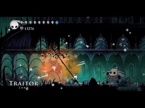 Hollow Knight - Traitor Lord Boss Fight w/ Cloth