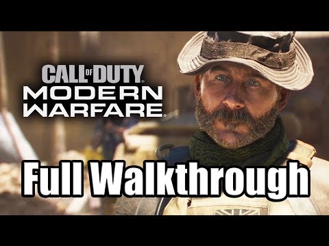 CALL OF DUTY: MODERN WARFARE (2019) Gameplay Walkthrough Part 1 Full Game PS4 PRO - No Commentary