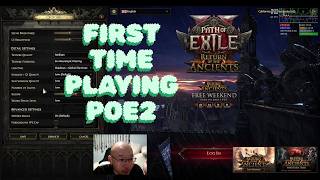 First Time Playing POE 2: Following Fubgun Ice Shot Deadeye 0.5 League