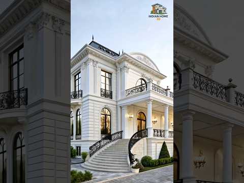 Luxury Villa Front Elevation | 3500 Sqft Built-Up | ₹1.8 Cr Budget