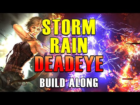 POE 3.15 Builds - STORM RAIN Deadeye | Build IN PROGRESS for Path of Exile Beginners