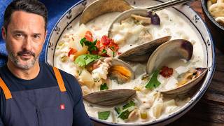 Download lagu New England Clam Chowder - Better Than Any Seafood Shack mp3