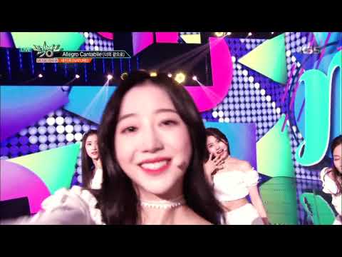 뮤직뱅크 Music Bank - Allegro Cantabile (너의 곁으로) - 네이처(Nature).20180824