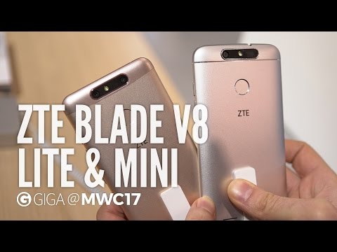ZTE Blade V8 Mini und V8 Lite: Hands-On (deutsch) zur Einsteigerklasse - MWC 2017 - GIGA.DE