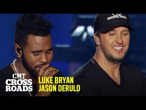 Luke Bryan & Jason Derulo Perform 'Trumpets' | CMT Crossroads