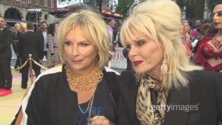 Jennifer Saunders & Joanna Lumley at the 'Absolutely Fabulous: The Movie' World Premiere video