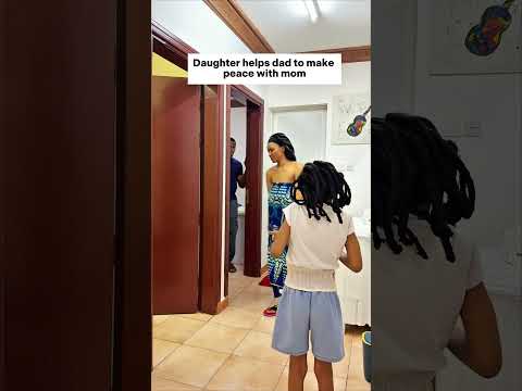 Daughter helps dad to make peace with mom.