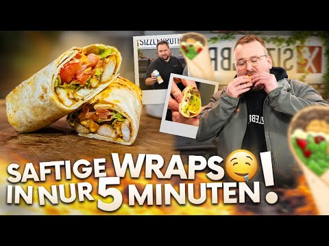 YOU CAN'T MISS THESE 5-MINUTE WRAPS! 🌯😍