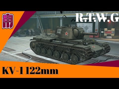 Right tank,wrong gun - KV-1 122mm | wot blitz