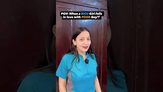 Kya lagra hai Kuch mazedar anee wala hai?😅#richgirl #explorepage #youtubeindia #lovestory #share