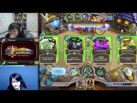 Ryvius vs Alutemu - Division A - Hearthstone Grandmasters Asia-Pacific 2020 Season 1 - Week 7