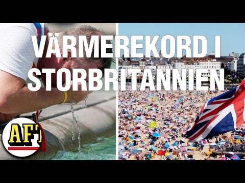 Värmerekord i Storbritannien – över 40 grader uppmätt
