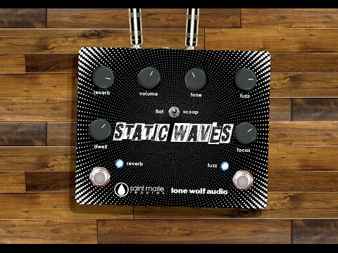 Saint Marie Records - Static Waves Pedal (Reverb/Fuzz)