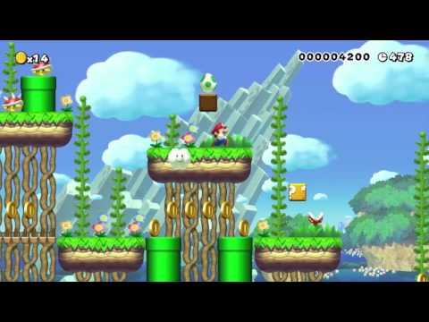 Super Mario Maker: Player Course "Vine Valley" [1080 HD]