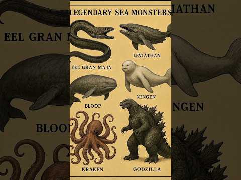 “Most Powerful Sea Monsters Ever Ranked 🐉| Eel Gran Maja vs Leviathan vs Kraken vs Ningen” Part_#01
