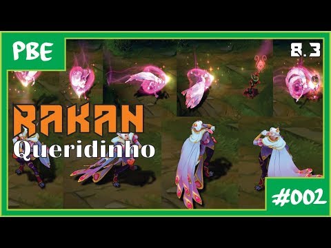 NOVA SKIN DO RAKAN QUERIDINHO - 3K DE PING