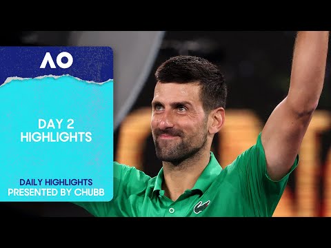 Day 2 Highlights | Presented by Chubb | Australian Open 2026