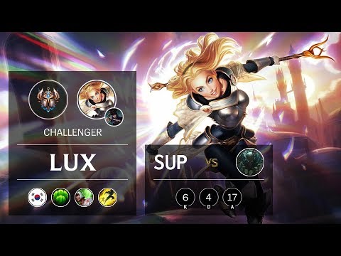 Lux Support vs Pyke - KR Challenger Patch 9.24