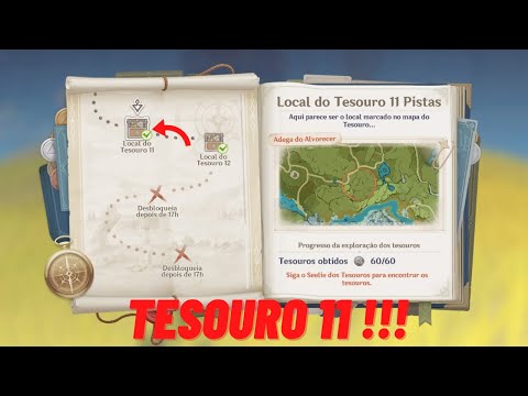Local do Tesouro 11 / Adega do Alvorecer - Genshin Impact