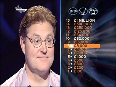 Paul Cleary plays Millionaire