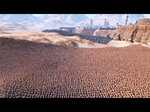 20,000 RAPTORS LAY SIEGE TO EVIL CITY - UEBS MODS - Ultimate Epic Battle Simulator