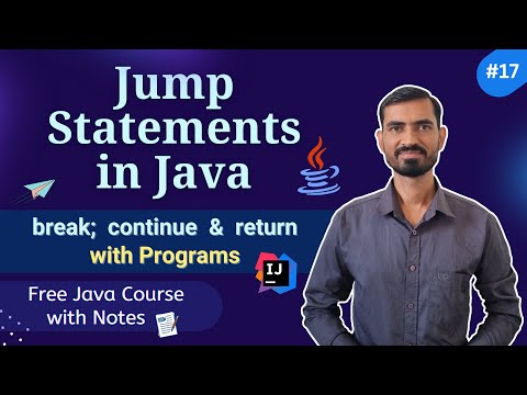 Break And Continue Statements In Java Java Programming Java Coding