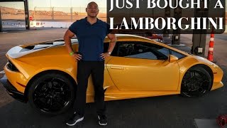 Just bought a Lamborghini Huracan! This is how I afford it.