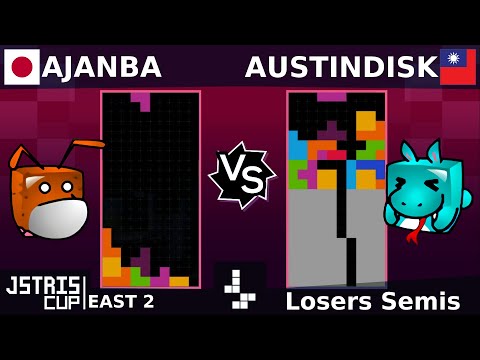 Jstris Cup East 2 - Ajanba Vs. Austindisk (Zenith) - Losers Semis