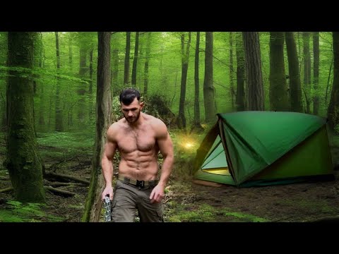 Solo Camping in the Amazing Forest