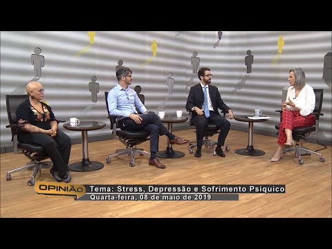 Opinião Pernambuco - "Stress, Depressão e Sofrimento Psíquico" (08/05/2019)