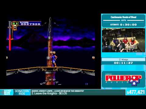 Castlevania: Rondo of Blood by Klaige in 24:02 - Summer Games Done Quick 2015 - Part 107