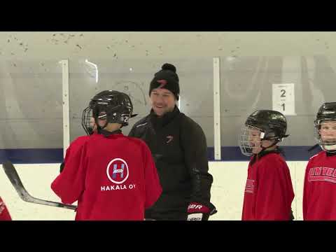 Sami Vatanen JYP Juniorien treeneissä