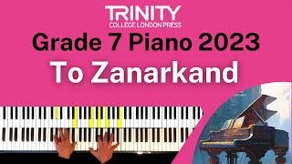 Download lagu TRINITY Grade 7 Piano 2023 - To Zanarkand (from Final Fantasy X) (Uematsu, arr. Music Lah) mp3