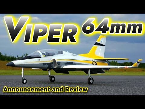 E-Flite Viper 64mm EDF BNF Basic with AS3X+ and SAFE Select - Model AV8R Announcement & Review