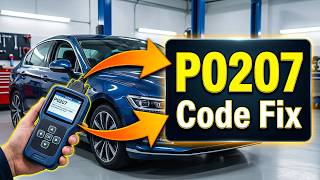 How To Fix P0207 Code - Cylinder 7 Injector Circuit - Engine Misfire