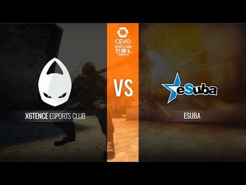 CS GO - CEVO MAIN - x6tence VS eSuba