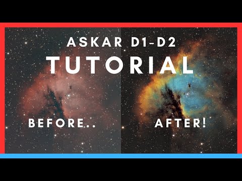 Askar D1-D2 Processing Tutorial in PixInsight - SHO