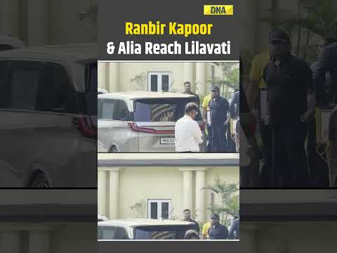 Ranbir Kapoor And Alia Bhatt Meet Saif At Lilavati Hospital #saifalikhan #ranbirkapoor #aliabhatt